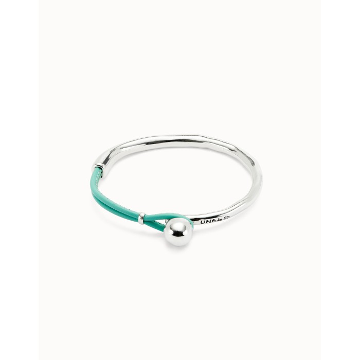 Pulsera UNOde50 Ser Intrépida Baño Plata y...