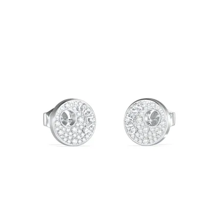 Pendientes Guess Blooming Summer Acero Baño Rodio y Circonitas JUBE05225JWRHT-U