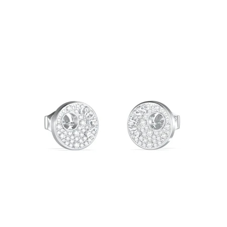 Pendientes Guess Blooming Summer Acero Baño Rodio y Circonitas JUBE05225JWRHT-U