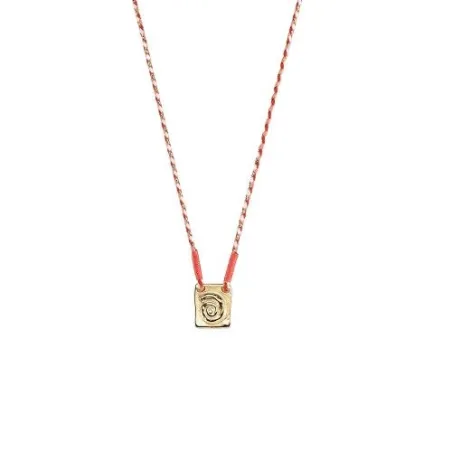 Collar Midi Agatha Paris Tiare Placa Caracola Baño Oro 02680433-256-TU