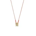 Collar Midi Agatha Paris Tiare Placa Caracola Baño Oro 02680433-256-TU