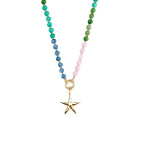Collar Corto Agatha Paris Tiare Perlas Multicolor y...