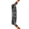 Reloj de hombre Fossil FS5279 Townsman cronógrafo de piel marrón