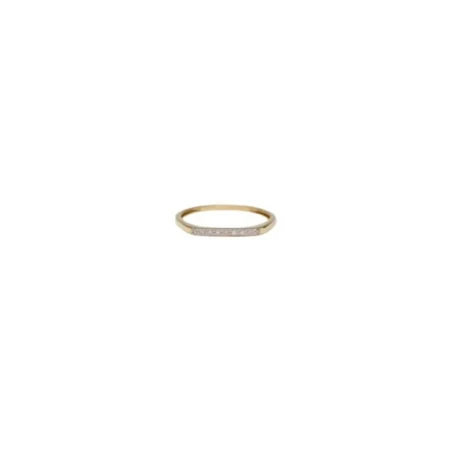 Anillo LeCarré Oro Amarillo y Diamantes GA191OA