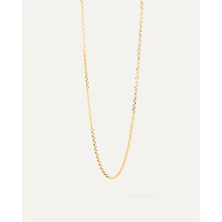 Collar Cadena PdPaola Essential Plata Baño Oro CO01-910-U