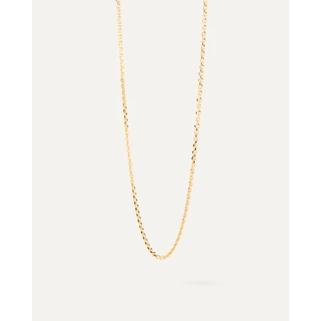 Collar Cadena PdPaola Essential Plata Baño Oro CO01-910-U