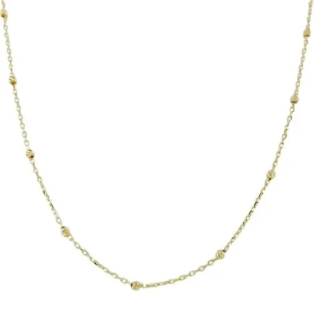 Collar Bolas Oro Amarillo Mujer 01550345CO1