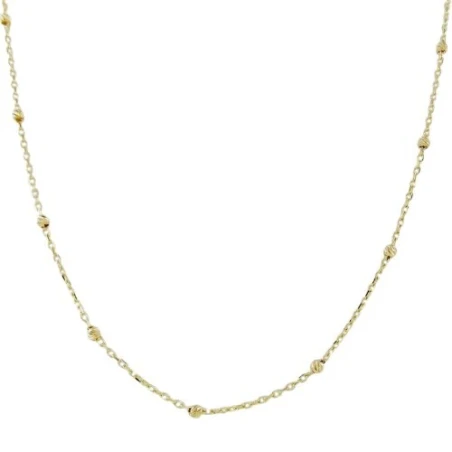 Collar Bolas Oro Amarillo Mujer 01550345CO1