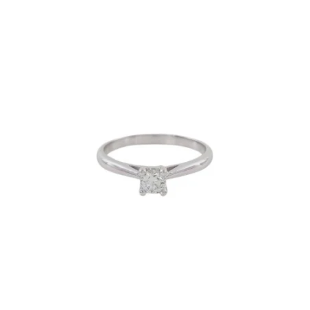 Anillo Oro Blanco y Brillante 0750592SFB