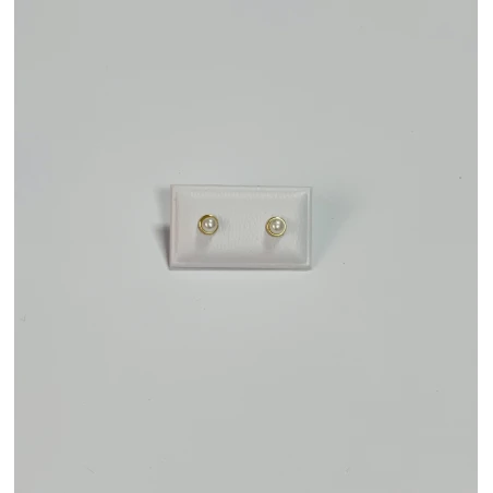 Pendientes Oro Amarillo y Perla 0494694PP