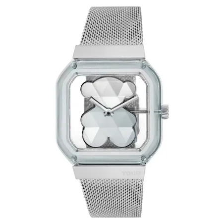 Reloj TOUS D- Bear Party Plateado Analógico Mujer 3000143700