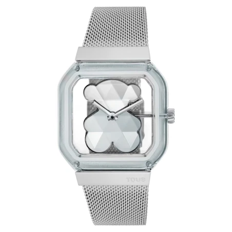 Reloj TOUS D- Bear Party Plateado Analógico Mujer 3000143700