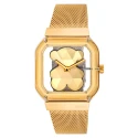 Reloj TOUS D- Bear Party Dorado Analógico Mujer 3000143400