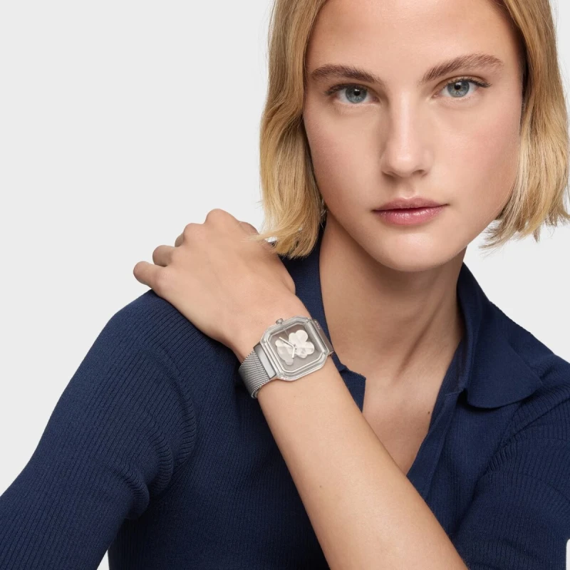 Reloj TOUS D- Bear Party Plateado Analógico Mujer 3000143700
