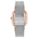 Reloj TOUS D- Bear Party Plateado y Rosado Analógico Mujer 3000143600