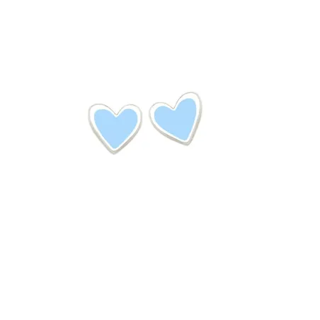 Pendientes Agatha Ruiz de la Prada Superagatha Corazón Azul Tiffany 035SPA
