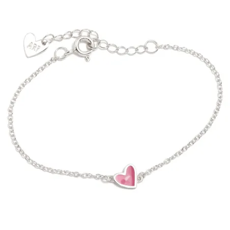 Pulsera Agatha Ruiz de la Prada Corazón Aqua Fucsias 310AQU