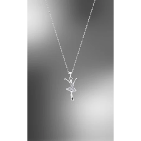 Gargantilla Lotus Silver Fantasy Hada Plata y Circonitas LP1684-1/1