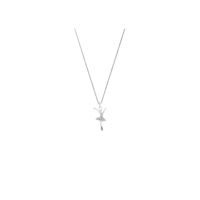 Gargantilla Lotus Silver Fantasy Hada Plata y...