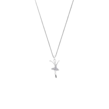 Gargantilla Lotus Silver Fantasy Hada Plata y Circonitas LP1684-1/1