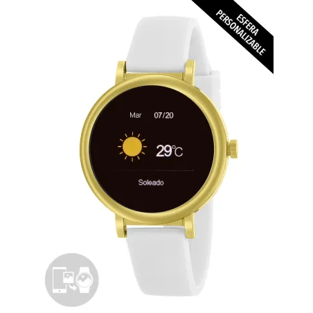 SmartWatch Marea Mujer Dorado y Blanco B61002/14
