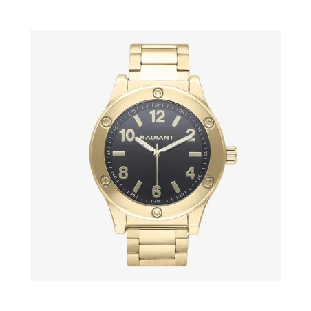 Reloj Radiant Marcello Dorado y Negro Hombre Analógico RA667204