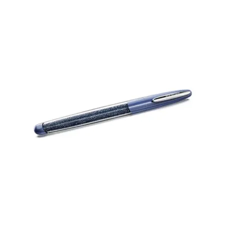 Bolígrafo Swarovski Rollerball Crystalline Nova Azul y Cromado 5717138
