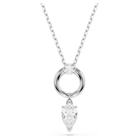 Gargantilla Swarovski Mesmera Baño Rodio y Cristales Blancos 5723146
