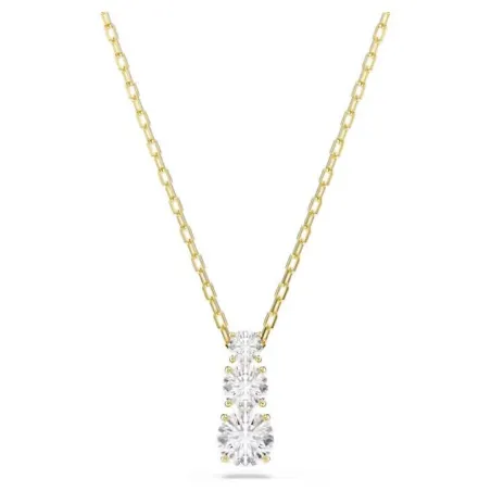 Gargantilla Swarovski Stilla Attract Baño Oro y Cristales Blancos 5723298