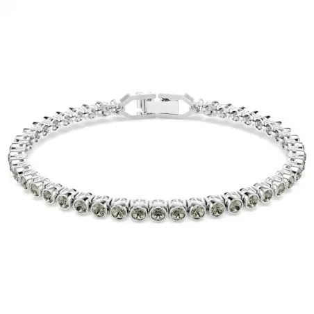 Pulsera Swarovski Imber Emily Baño Rodio y Cristales Grises 5734238