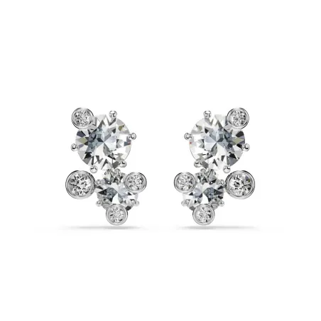 Pendientes Swarovski Constella Baño Rodio y Cristales Blancos 5732253