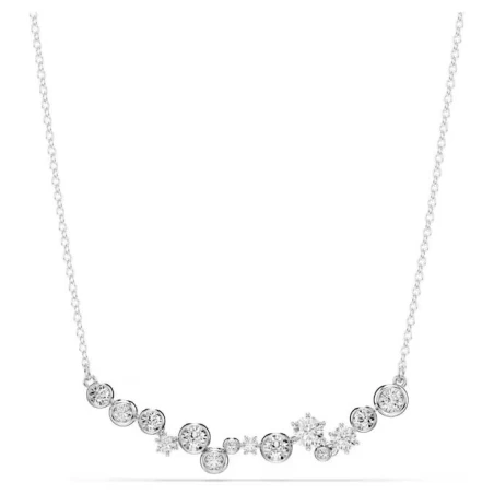 Gargantilla Swarovski Constella Baño Rodio y Cristales Blancos 5722473
