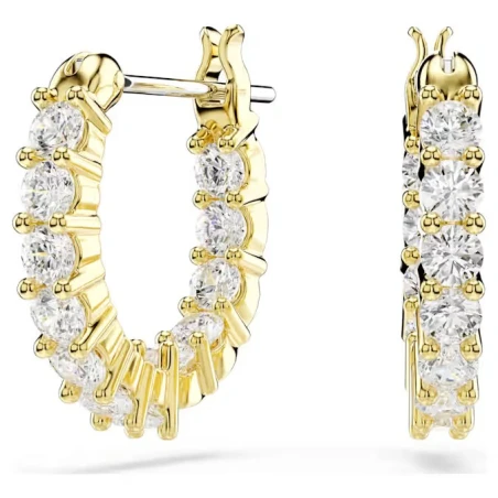 Pendientes Swarovski Matrix Vittore Baño Oro y Cristales Blancos 5733398