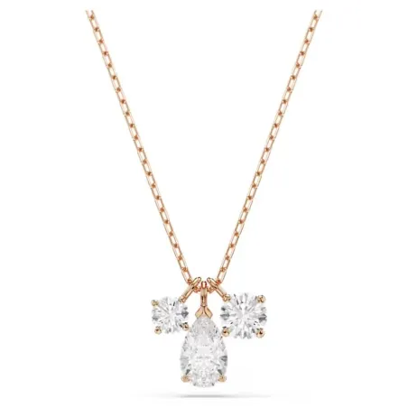 Gargantilla Swarovski Mesmera Baño Rosado y Cristales Blancos 5734245