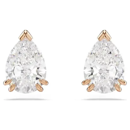 Pendientes Swarovski Stilla Baño Rosado y Cristal Blanco 5734248