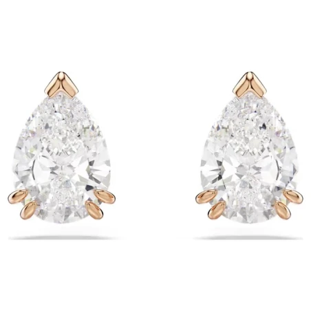 Pendientes Swarovski Stilla Baño Rosado y Cristal Blanco 5734248