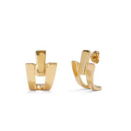 Pendientes UNOde50 Ser Original Baño Oro PEN0979ORO0000U