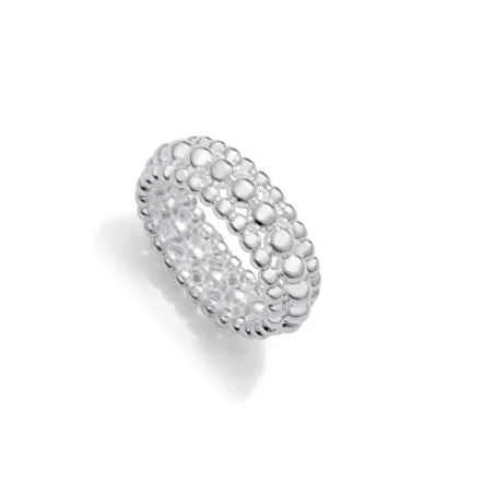 Anillo Viceroy Fashion Laura Escanes Acero Baño Plata 14318A01400
