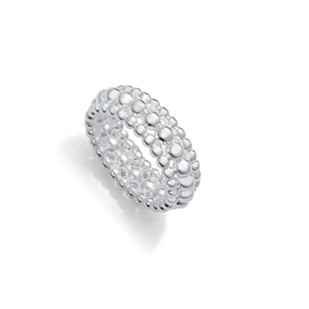 Anillo Viceroy Fashion Laura Escanes Acero Baño Plata 14318A01400