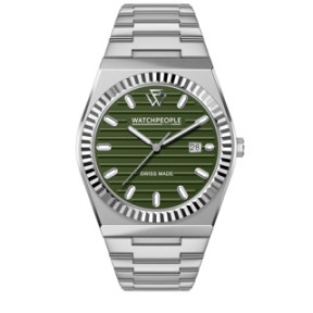 Reloj Ice Watch WP1 Plateado y Verde Analógico Hombre 701167