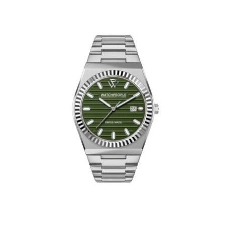 Reloj Ice Watch WP1 Plateado y Verde Analógico Hombre 701167