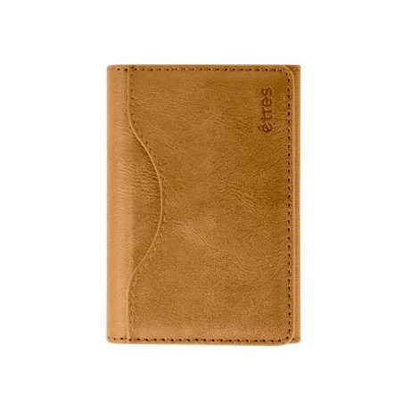 Cartera Inteligente Etres Classic Marrón Oscuro Hombre ET-CL006