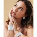Anillo Viceroy Fashion Laura Escanes Acero Baño Plata 14318A01400
