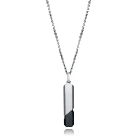 Collar Viceroy Fashion Placa Acero Bicolor Hombre 15182C01010