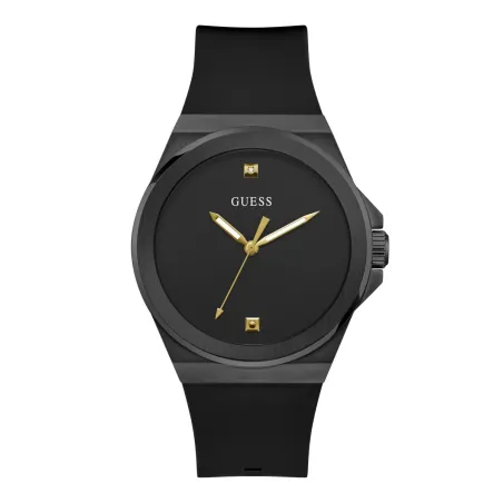 Reloj Guess Vinyl Negro Analógico Hombre GW0790G2