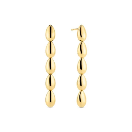 Pendientes Sif Jakobs Cinque Pianura Plata Baño Oro 18876