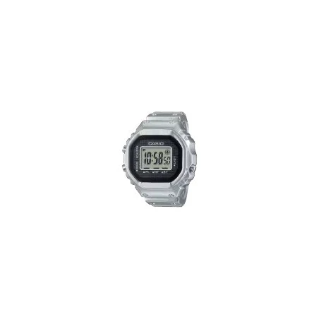 Reloj Anillo Casio Plateado Digital Hombre CRW-001-1ER