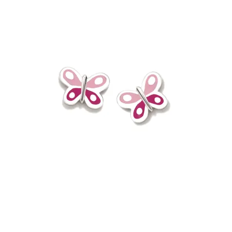 Pendientes Agatha Ruiz de la Prada New Bebé Mariposa Plata Baño Rodio 098NBE