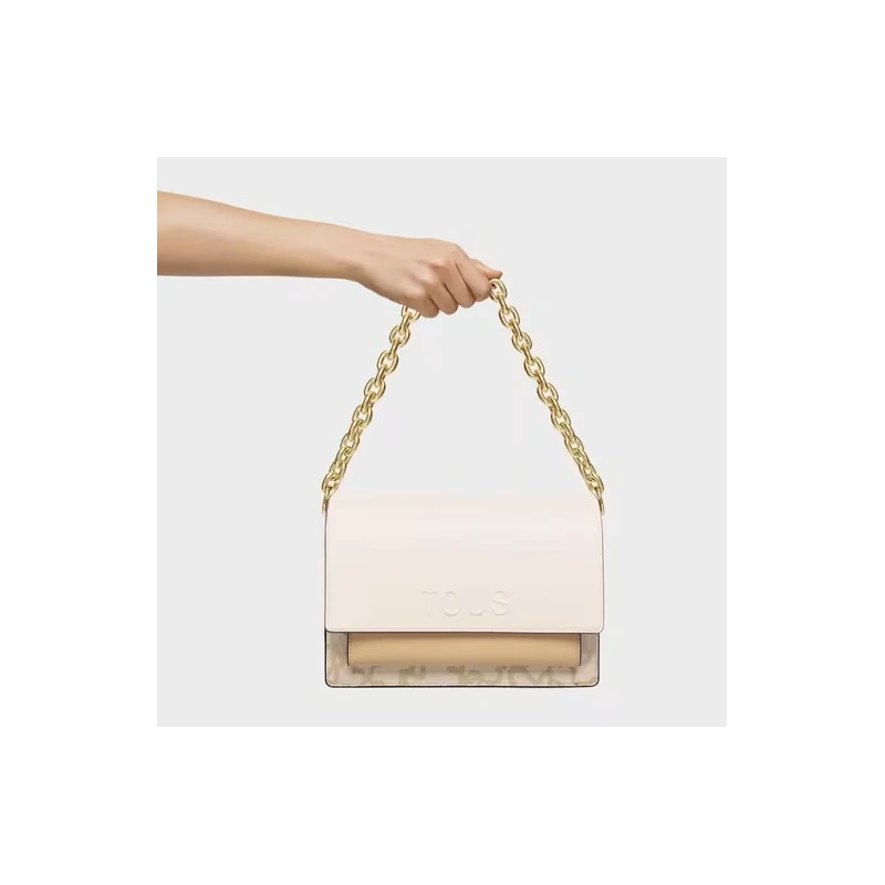 Bolso Bandolera Audree TOUS Kaos Icon Marfil Mediano 2002287601