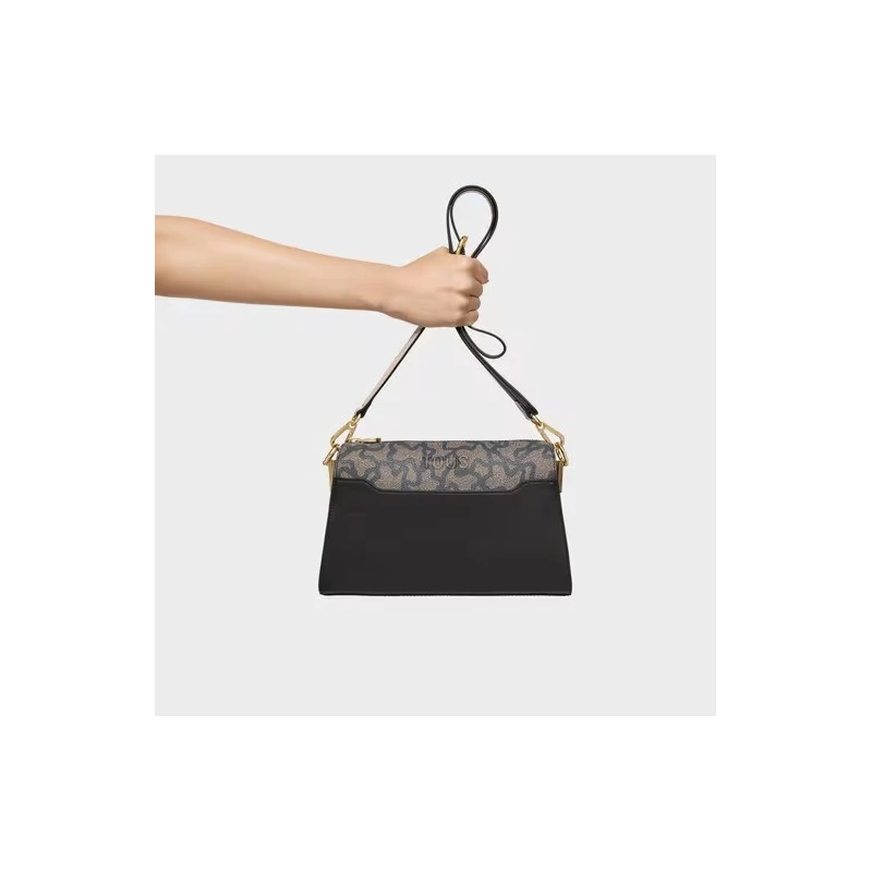 Bolso Bandolera Kaos Icon Negro Mediana 2002287551